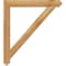 Ekena Millwork Traditional Arts & Crafts Rough Sawn Bracket, Western Red Cedar, 4"W x 36"D x 40"H BKT04X36X40TRA03RWR - alternate 4